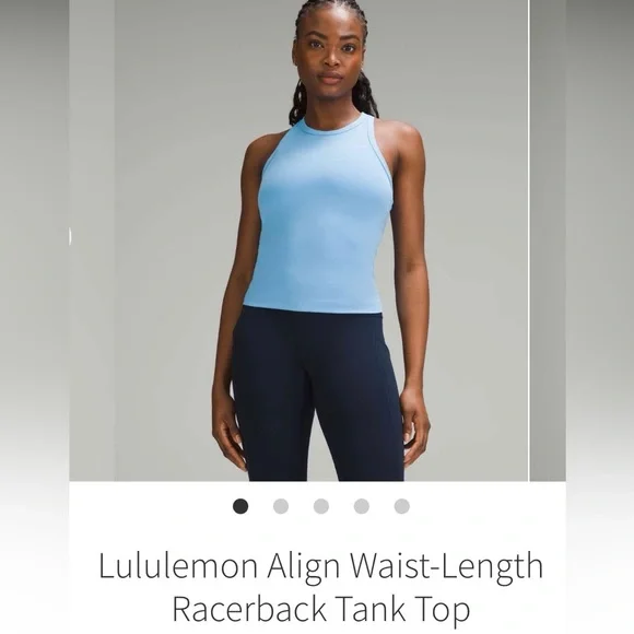 lululemon Align Racerback Tank Waist Length - Picture 1 of 4